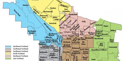 Zoneamento mapa Portland